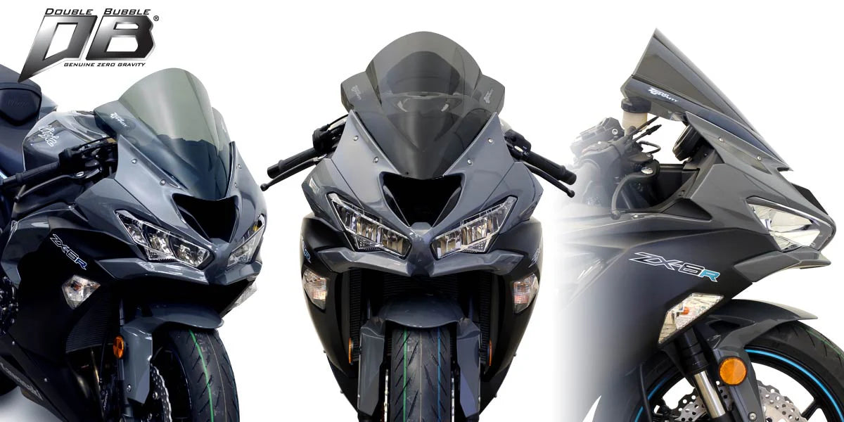 DOBLE CUPULA AHUMADA KAWASAKI ZX6R 2019-2023