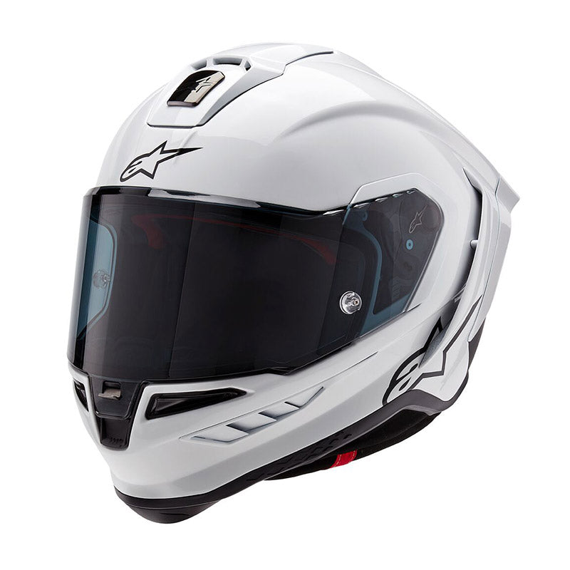 CASCO SUPERTECH R10 SOLID CARBONO BLANCO