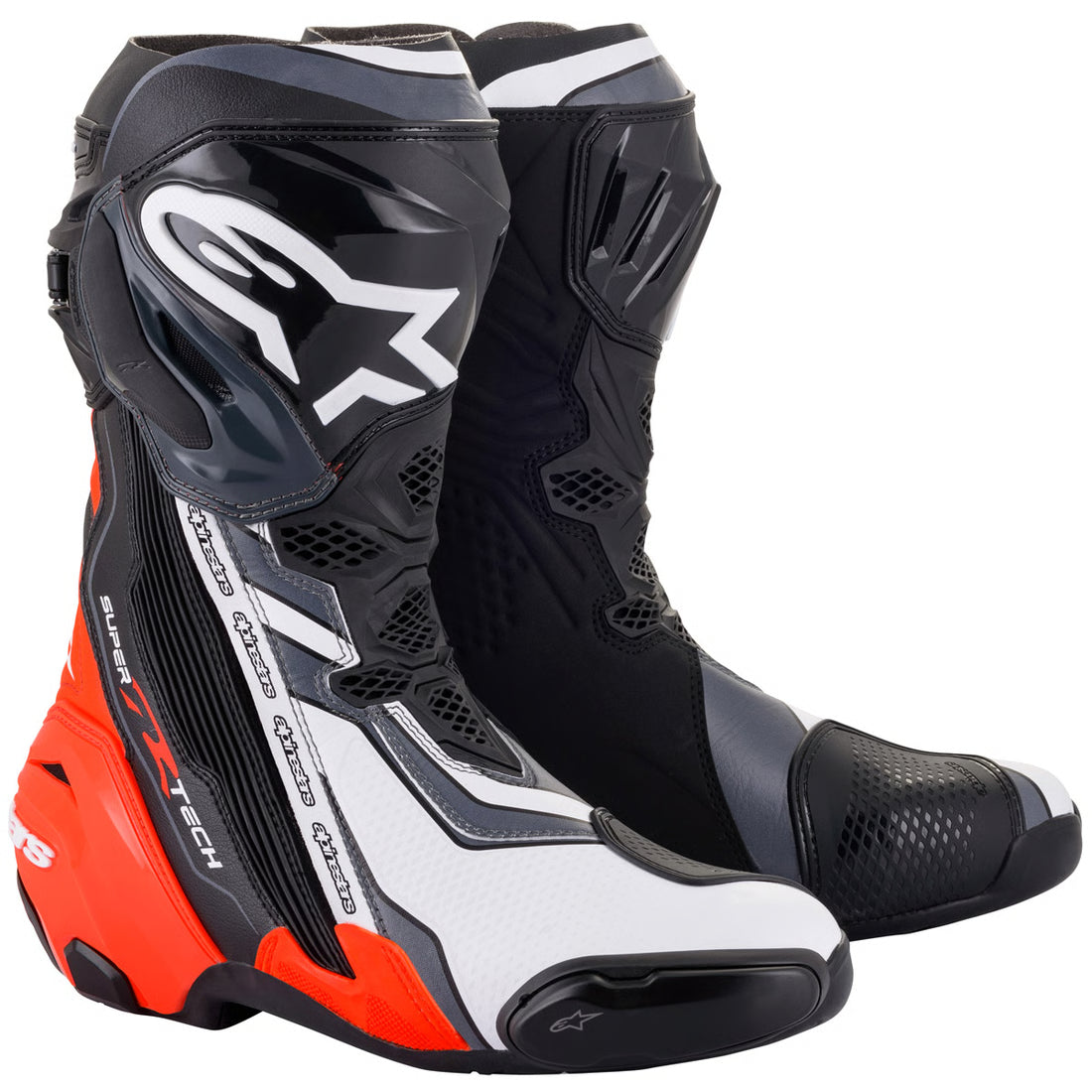 BOTAS SUPERTECH R NEGRO ROJO BLANCO