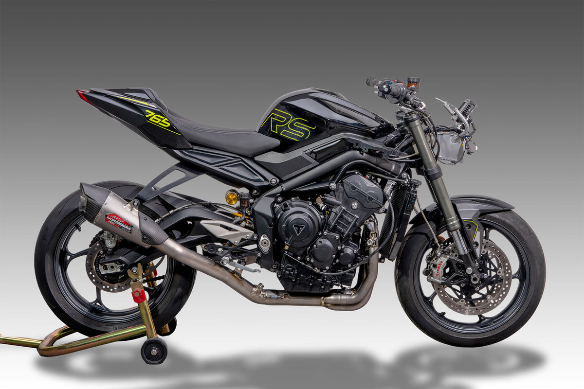 ESCAPE FULL SYSTEM YOSHIMURA AT2 TRIUMPH STREET TRIPLE 765 2024-2026