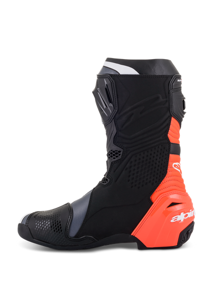 BOTAS SUPERTECH R NEGRA BLANCO ROJO