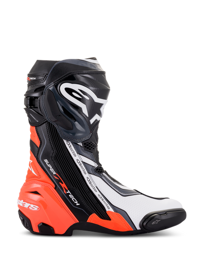 BOTAS SUPERTECH R NEGRA BLANCO ROJO