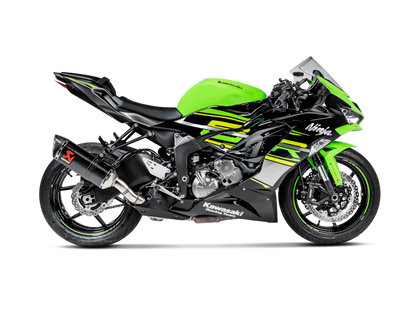 ESCAPE SLIP-ON AKRAPOVIC CARBONO KAWASAKI ZX6R 2013-2026