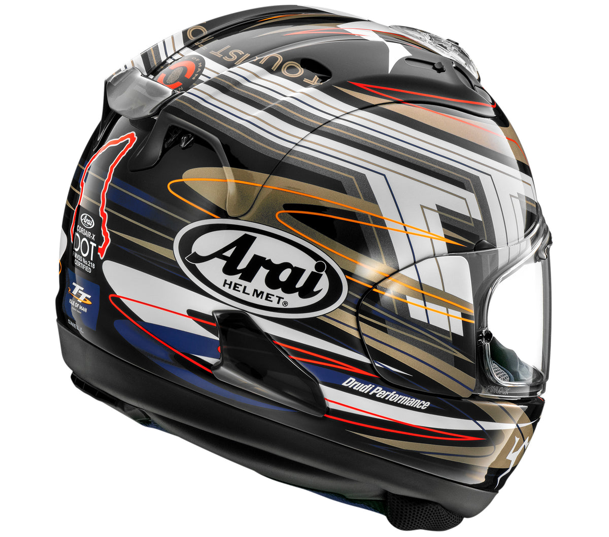 ARAI CASCO CORSAIR-X ISLE OF MAN TT 2026