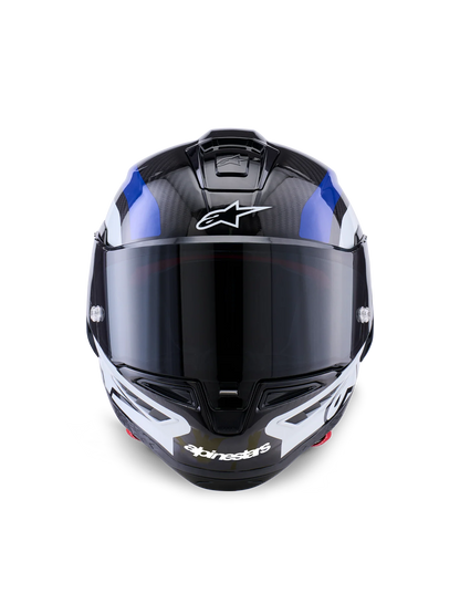 CASCO SUPERTECH R10 ARIUS AZUL BLANCO