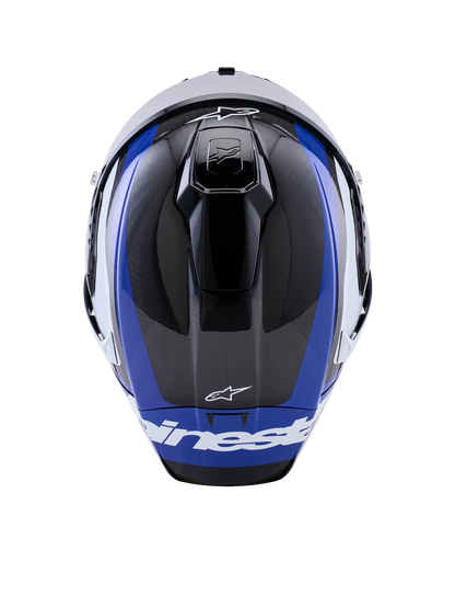 CASCO SUPERTECH R10 ARIUS AZUL BLANCO