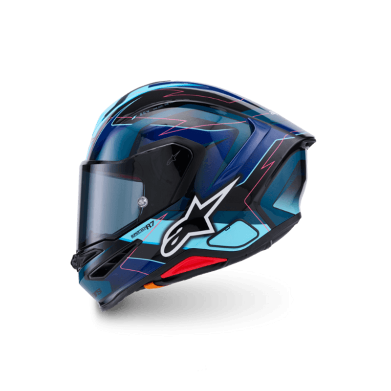 CASCO SUPERTECH R7 KINETIS AZUL - M