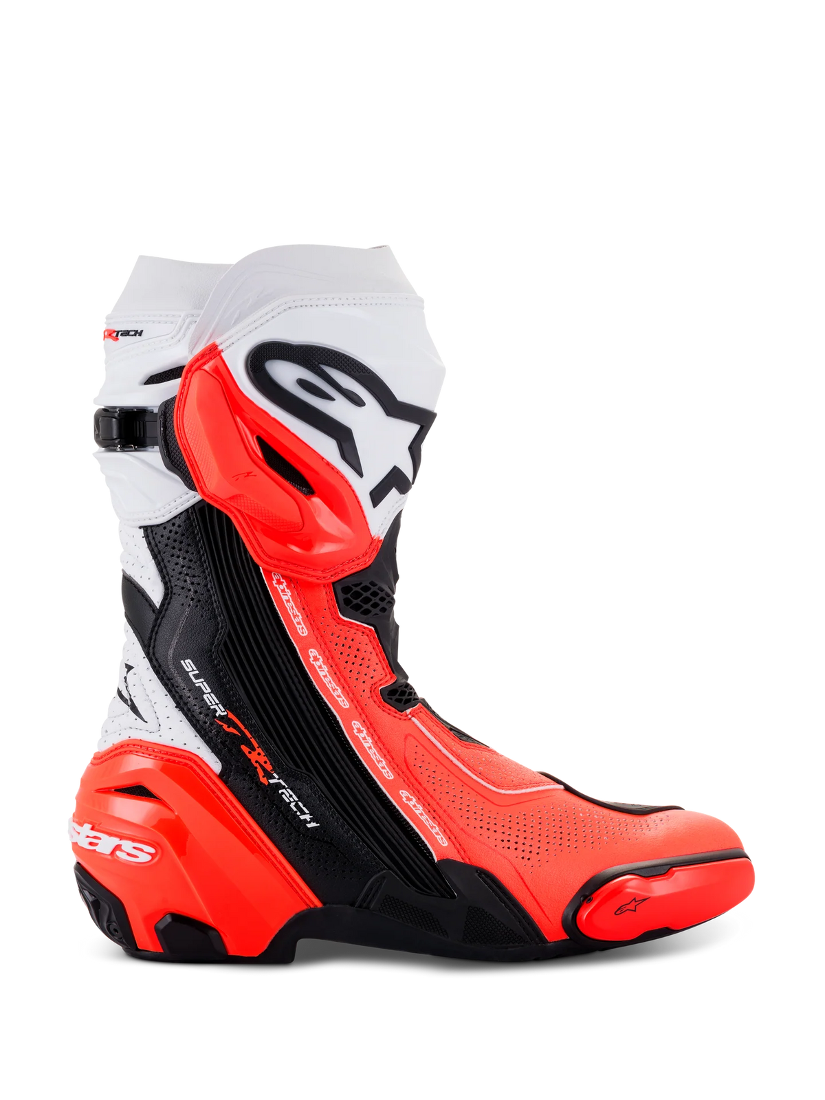 BOTAS SUPERTECH R ROJA FLUOR BLANCO