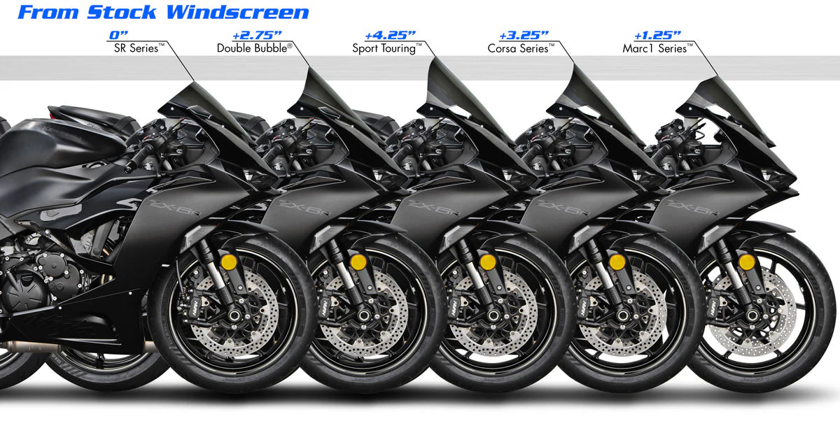 DOBLE CUPULA AHUMADA KAWASAKI ZX6R 2024-2026