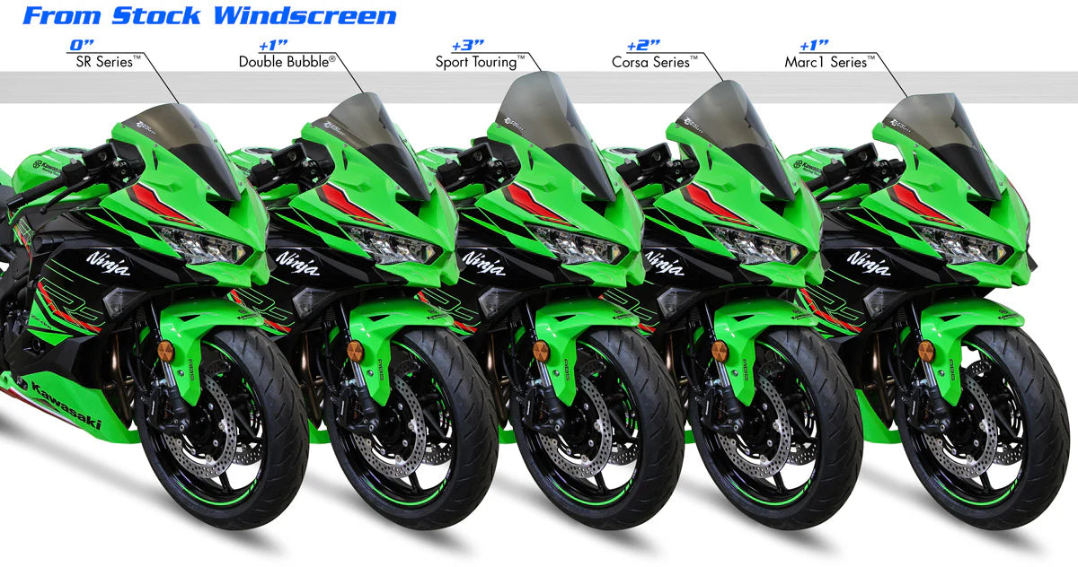 DOBLE CUPULA AHUMADA KAWASAKI ZX4RR