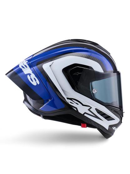 CASCO SUPERTECH R10 ARIUS AZUL BLANCO