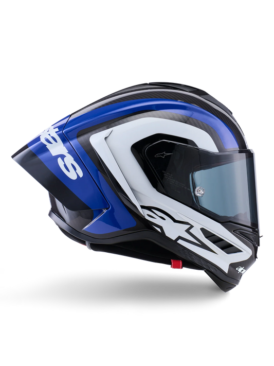 CASCO SUPERTECH R10 ARIUS AZUL BLANCO