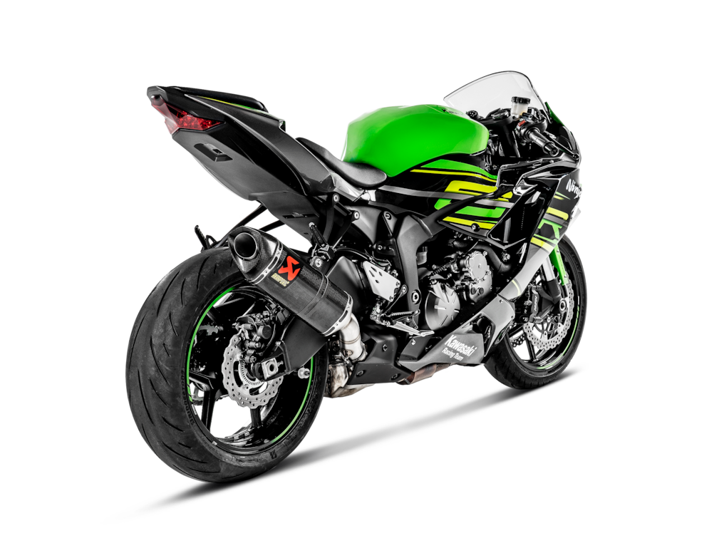 ESCAPE SLIP-ON AKRAPOVIC CARBONO KAWASAKI ZX6R 2013-2026