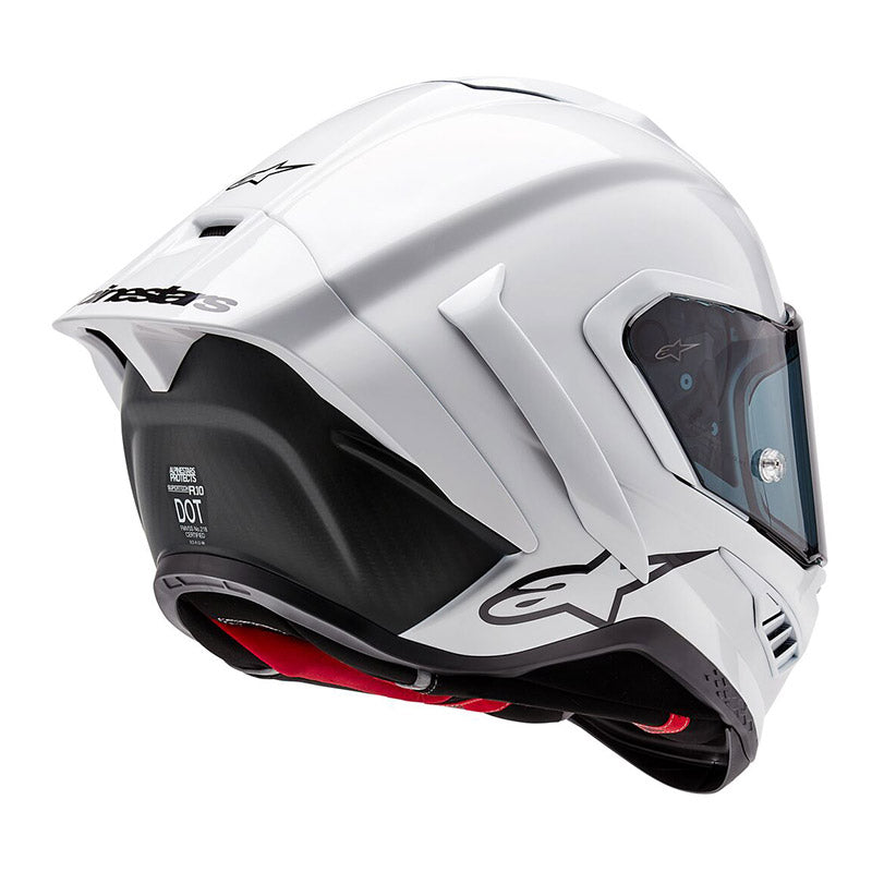 CASCO SUPERTECH R10 SOLID CARBONO BLANCO