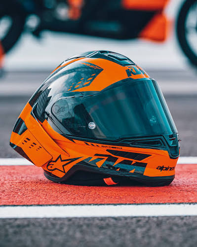 CASCO SUPERTECH R10 KTM CARBON ORANGE